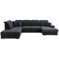 Cantus SEDACÍ SOUPRAVA, textil, tmavě šedá