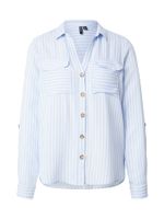 VERO MODA Bluza 'VMBUMPY'  svijetloplava / bijela