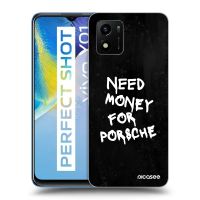 Silikónový prehľadný obal pre Vivo Y01 - Black Dollar