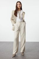 Trendyol Mint Straight/Straight Cut Woven Fabric Trousers