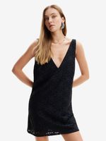 Desigual Lace Kleid Schwarz