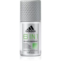 Adidas Cool & Dry 6 in 1 Antitranspirant-Deoroller für Herren 50 ml