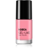 NOBEA Day-to-Day Gel-like Nail Polish lak za nokte s gel efektom nijansa Pink rosé #N02 6 ml