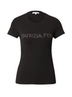 PATRIZIA PEPE Majica  crna / srebro