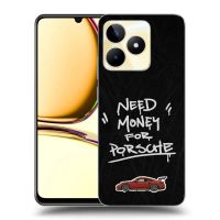 Silikónový čierny obal pre Realme C53 - Dark Racer