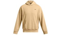 Under Armour M Icon Heavyweight Fleece Wash Oversized Hoodie Brown Pánske - Mikiny a mikiny s kapucou Under Armour - Hnedá - 1386552-263-L - Size: L