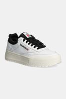 Reebok Classic sneakers din piele Club C Megacourt culoarea alb, 100201238