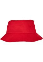 Children's Cap Flexfit Cotton Twill Bucket, Red