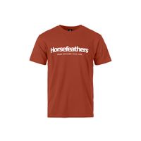 HORSEFEATHERS Triko Quarter - ginger ORANGE velikost L