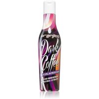 Oranjito Dark Coffee Accelerator Sonnenschutzmilch für die Sonnenbank mit Bio-Inhaltsstoffen und Bräunungsbeschleuniger 200 ml