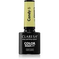 Claresa SoakOff UV/LED Color Candy géles körömlakk árnyalat 6 5 g