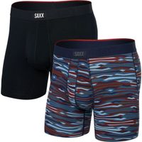 SAXX VIBE XTRA SOFT COMFORT 2PK Удобни боксерки, черно, размер