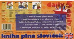 Chytré karty: Angličtina - Kniha plná slovíčok (5 denne) - kniha z kategorie Jazykové učebnice a slovníky