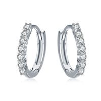 Olivie Strieborné krúžkové náušnice 4138