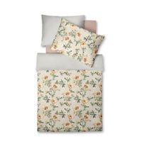 Fleuresse POSTEĽNÁ BIELIZEŇ, makosatén, biela, piesková, svetložltá, béžová, olivovozelená, koralová, 140/200 cm