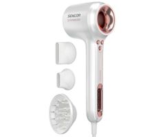 Fén na vlasy s difuzérom Sencor Artemiss High Speed Hair Dryer SHD 9150RS - 1500 W, biely + darček zadarmo