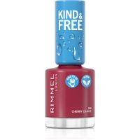 Rimmel Kind & Free körömlakk árnyalat 166 Cherry Chance 8 ml