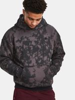 Under Armour Curry Acid Wash Hoodie Sweatshirt Grau