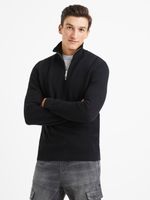 Celio Velim Pullover Schwarz