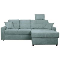 Carryhome ROHOVÁ SEDAČKA, textil, mátově zelená