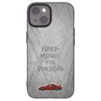 Silikónový čierny obal pre Apple iPhone 15 - Garage Scratch