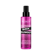 Redken NYC Quick Blowout Spray hővédő spray hajsütővassal és hajvasalóval kezelt hajra a gyorsabban beszárított hajhoz