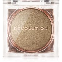 Makeup Revolution Beam Bright aufhellender Kompaktpuder Farbton Golden Gal 2,45 g