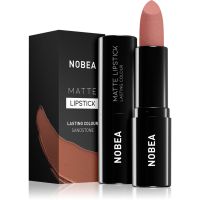 NOBEA Day-to-Day Matte Lipstick matirajući ruž za usne nijansa Sandstone #M20 3 g