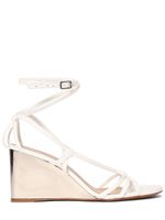 75mm Rebecca Leather Wedges