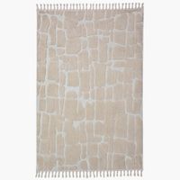 Flair Rugs KOBEREC S VYSOKÝM VLASOM, 160/230 cm krémová
