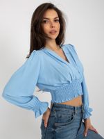 Blouse-DHJ-BZ-13866.92P-light blue