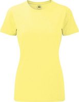 Russell Žíhané dámské tričko z polybavlny 35% bavlna 65% polyester Barva: žlutá melír, Velikost: S Z165F
