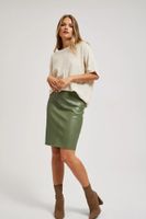 Marisse Waxed Skirt