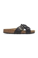 Birkenstock slapi de piele Siena Flowers