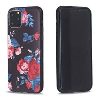 ART TPU zaščitni ovitek Apple iPhone 11 Pro Max RED FLOWER