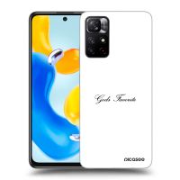 Silikónový prehľadný obal pre Xiaomi Redmi Note 11S 5G - Gods Favorite
