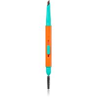 Trouble Maker Feral Brow Blade olovka za obrve sa četkicom 2 u 1 nijansa Dark Brown 0.12 g