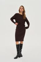 Marisse WOMEN'S SKIRT Z-SC-4800 BROWN