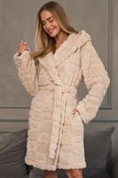 Dámský župan LaL 2553 Valentina Světle béžová M