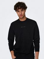 ONLY & SONS Levi Life Sweatshirt Schwarz