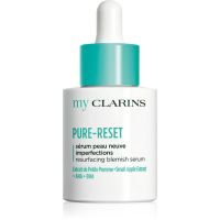 Clarins My Clarins Pure-Reset Resurfacing Blemish Serum obnovitveni serum za mastno k aknam nagnjeno kožo 30 ml