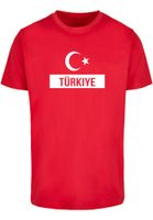 Men's T-shirt Merchcode Football - Turkey 2 red