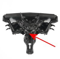 dekoracja (półka) Black - USZKODZONE