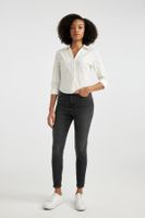 DEFACTO Anna Skinny Fit High Waist Narrow Leg Long Jean Trousers