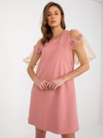 Dress-LK-SK-506733.85-dark pink