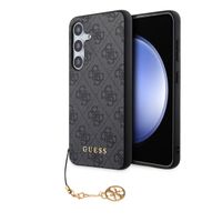 Ovitek GUESS 4G z obeskom Samsung Galaxy S24 5G siv