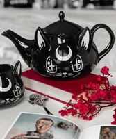Teekanne - KILLSTAR - Evil Bunny - Schwarz