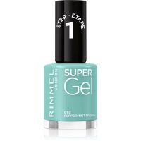 Rimmel Super Gel Gel-Lack für Fingernägel - keine UV/LED Lampe erforderlich Farbton 093 Peppermint Promise 12 ml