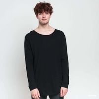 T-shirt Urban Classics Long Shaped Fashion L/S Black L