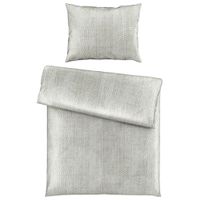 Novel POSTEĽNÁ BIELIZEŇ, satén, taupe, 140/200 cm